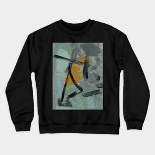 Art Acrylic artwork abstract Wind Crewneck Sweatshirt